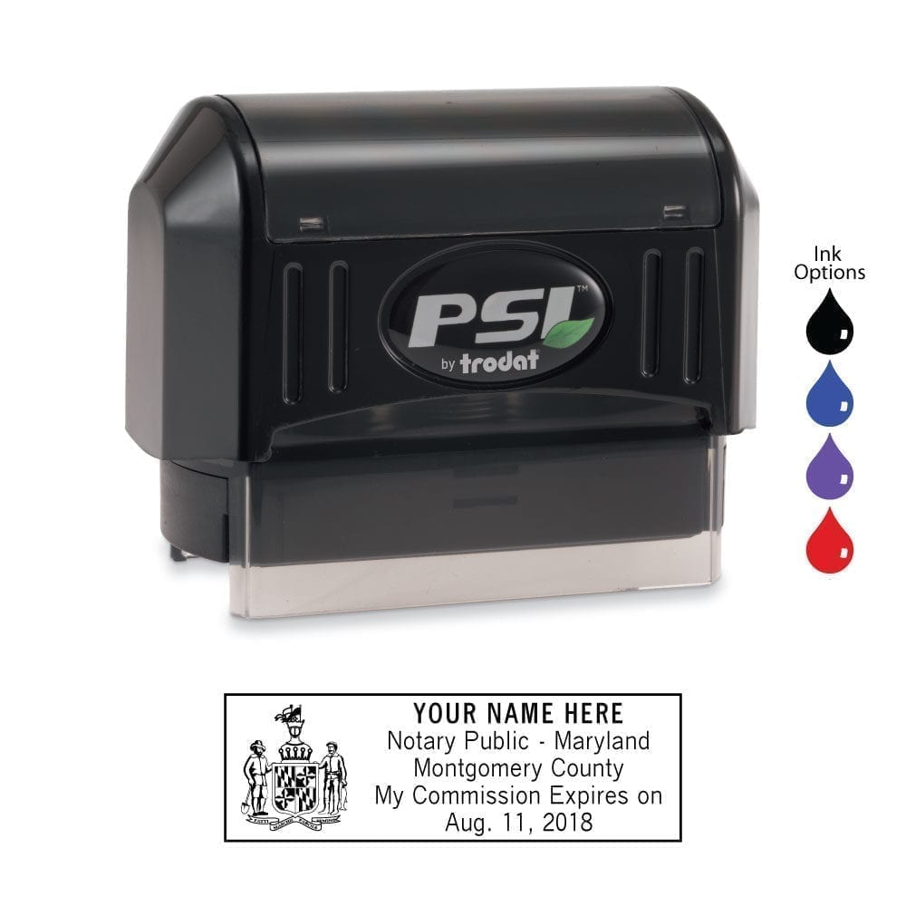 Maryland Notary Stamp - PSI 2264