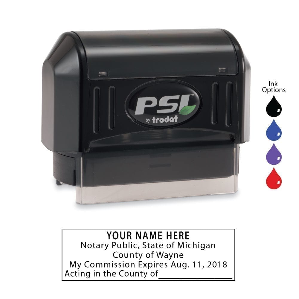 Michigan Notary Stamp - PSI 2264