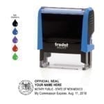 New Mexico Notary Stamp – Trodat 4913 Sky Blue