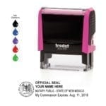 New Mexico Notary Stamp – Trodat 4913 Fuchsia