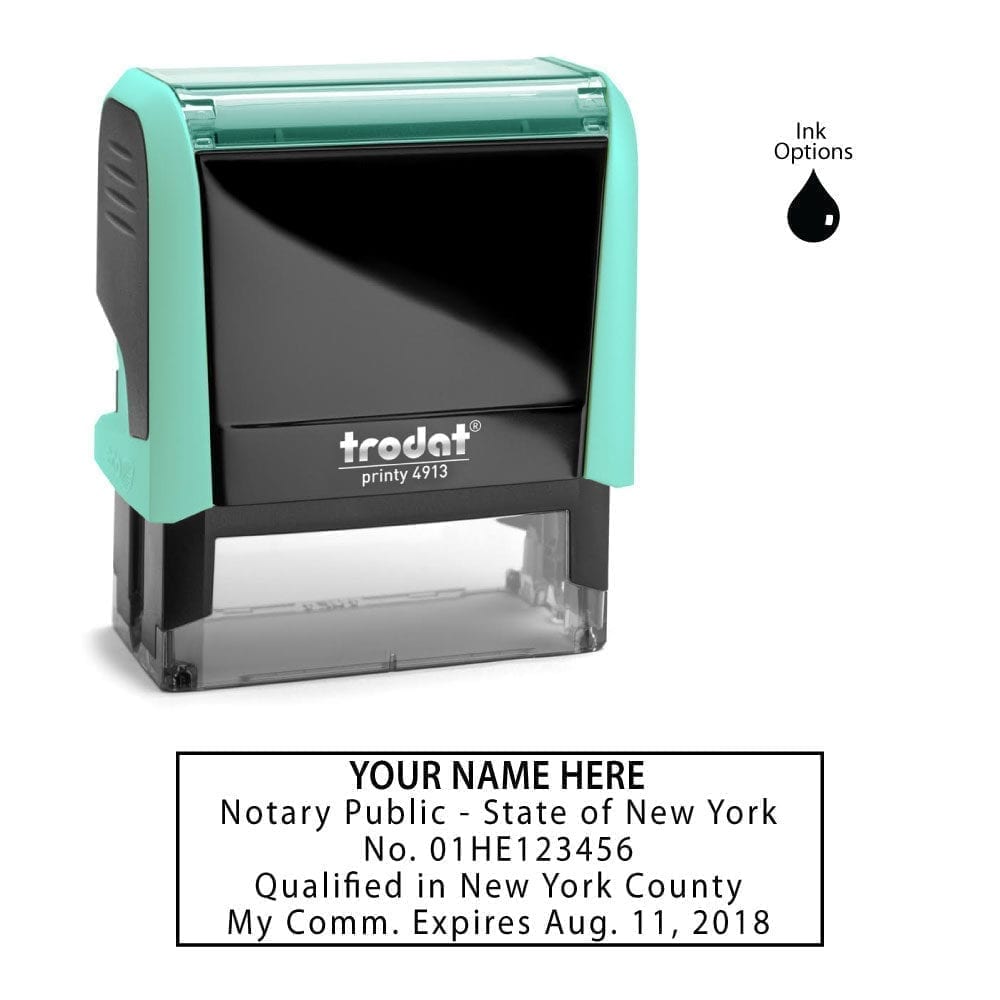 New York Notary Stamp - Trodat 4913 Mint