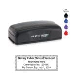 Vermont Notary Stamp – PSI 2264 Slim