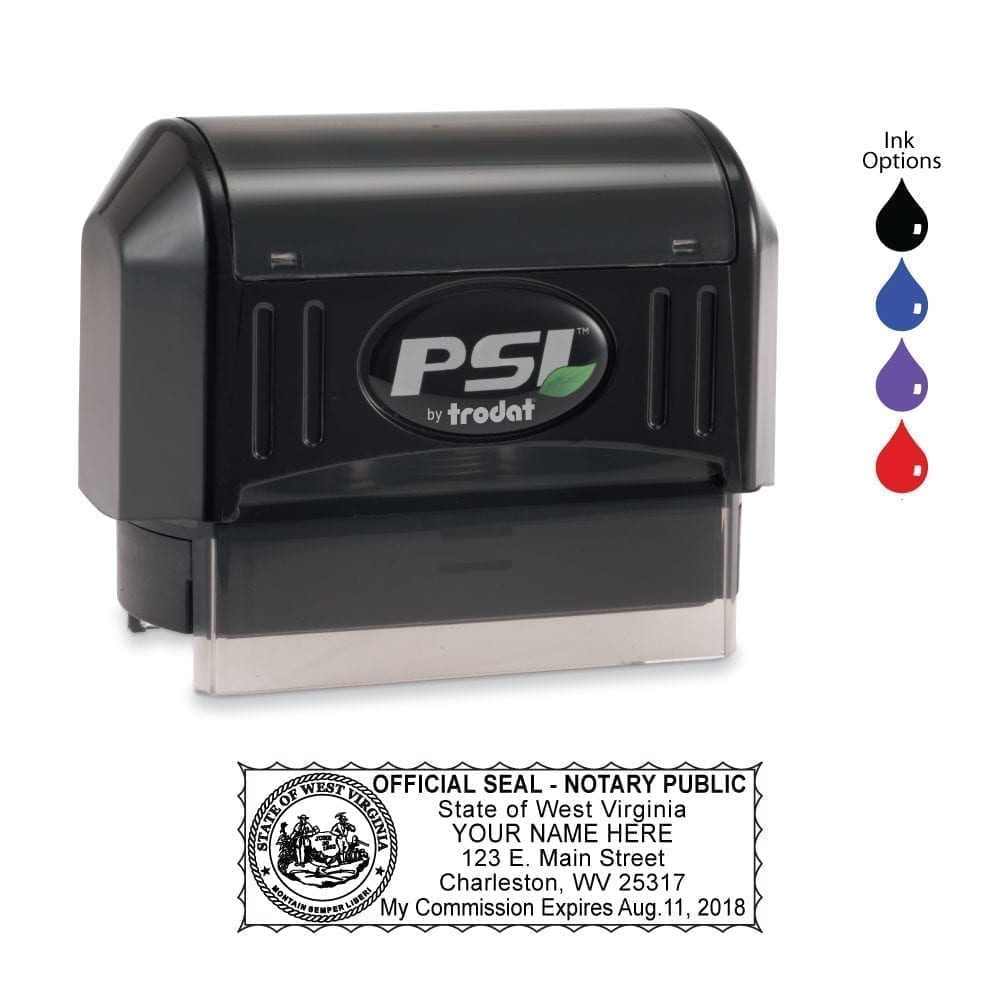 West Virginia Notary Stamp - PSI 2264