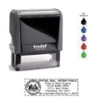 West Virginia Notary Stamp – Trodat 4913 Eco Gray