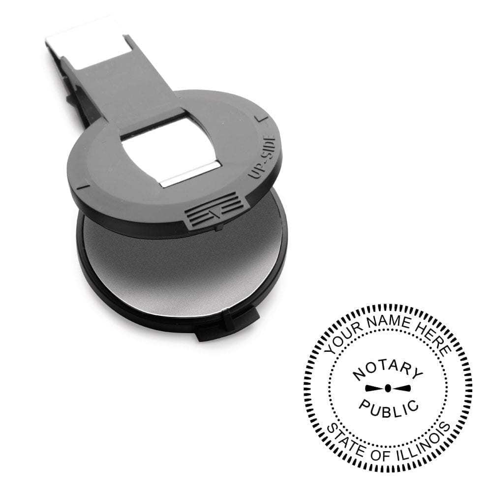 Illinois Notary Embosser - Ideal Seal Insert