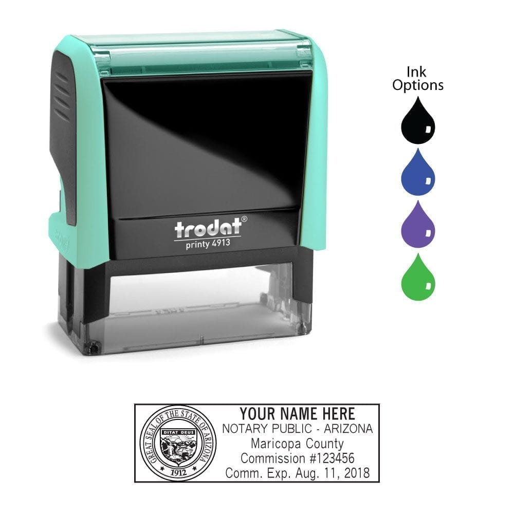 Arizona Notary Stamp - Trodat 4913 Mint