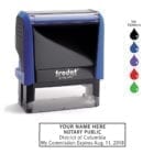 Washington DC Notary Stamp – Trodat 4913 Sky Blue