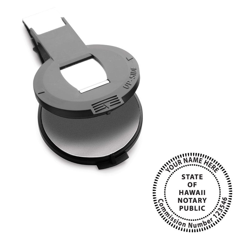 Hawaii Notary Embosser - Ideal Seal Insert