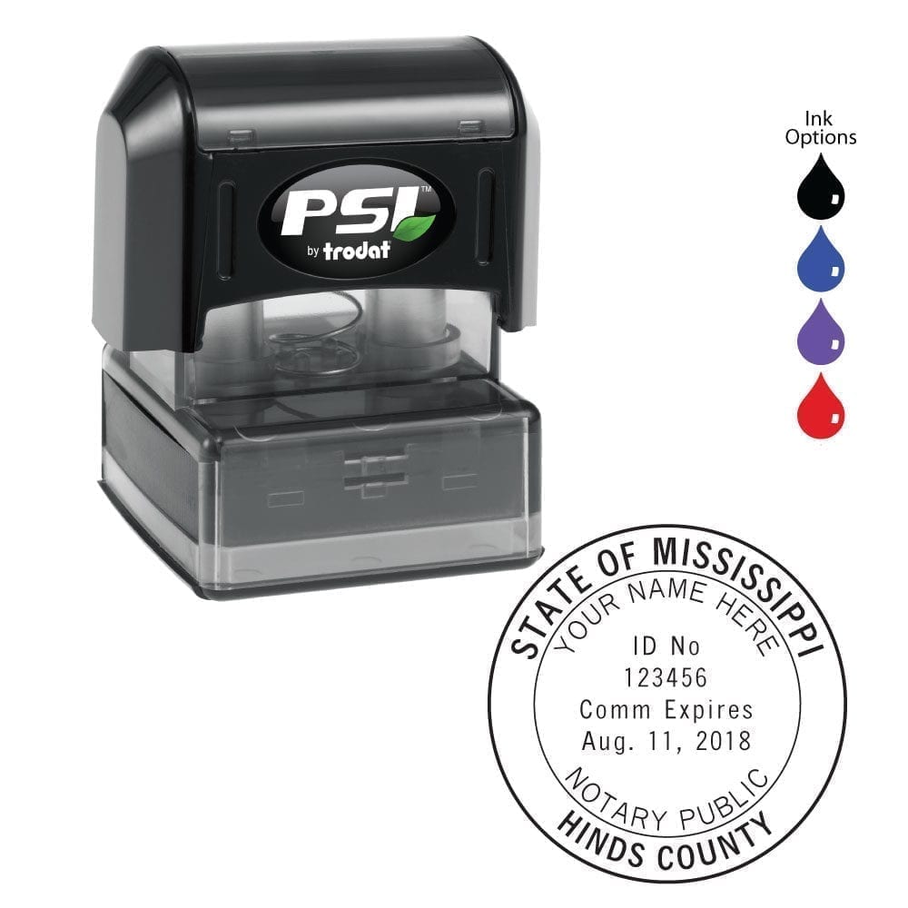 Mississippi Notary Stamp - PSI 4141