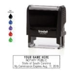 South Carolina Notary Stamp – Trodat 4913 Black