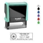 Texas Notary Stamp – Trodat 4913 Mint