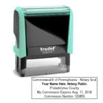 Pennsylvania Notary Stamp – Trodat 4913 Mint