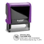 New Mexico Notary Stamp – Trodat 4913 Violet