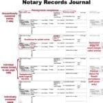 Notary Records Journal Example