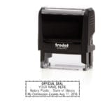 Illinois Notary Stamp - Trodat 4913 Black