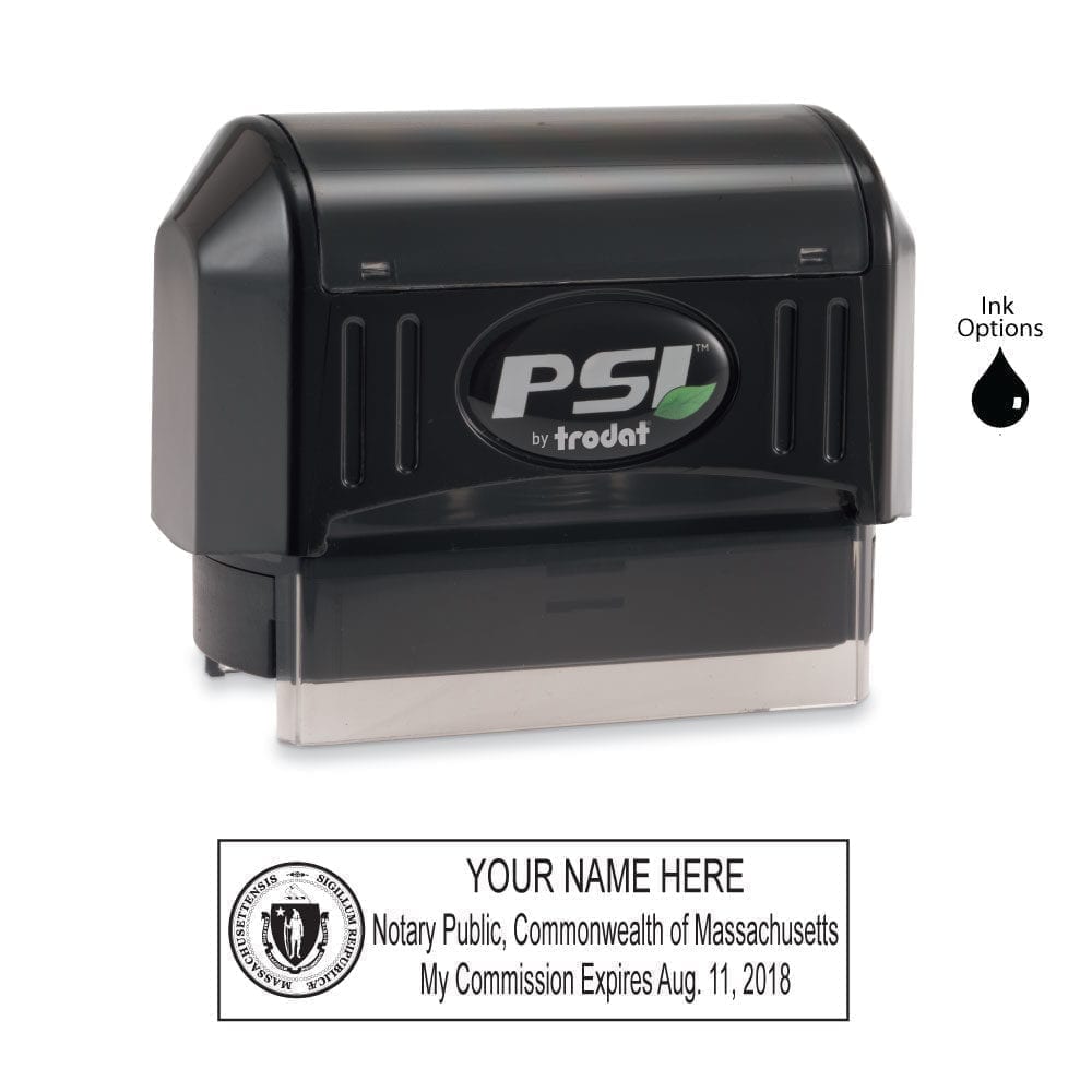 Massachusetts Notary Stamp - PSI 2264