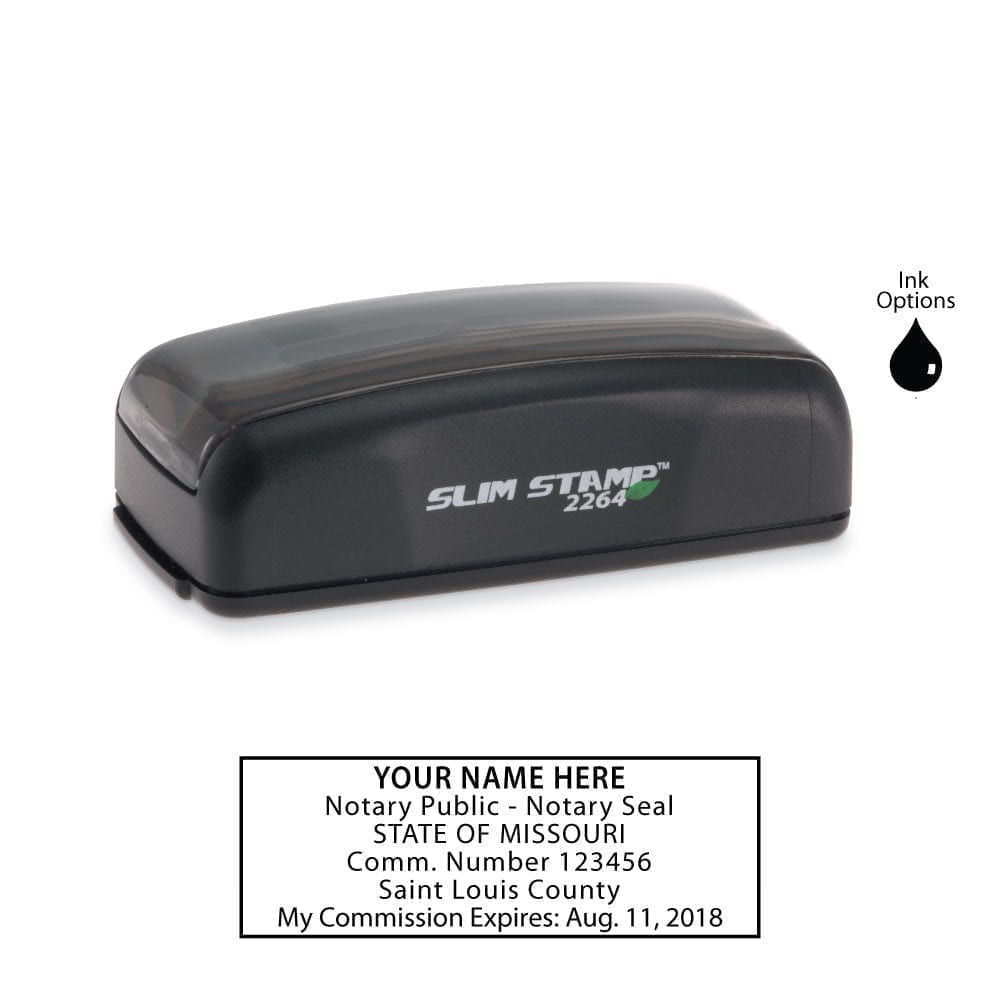 Missouri Notary Stamp - PSI 2264 Slim