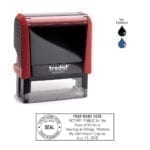 Montana Notary Stamp – Trodat 4913 Flame Red
