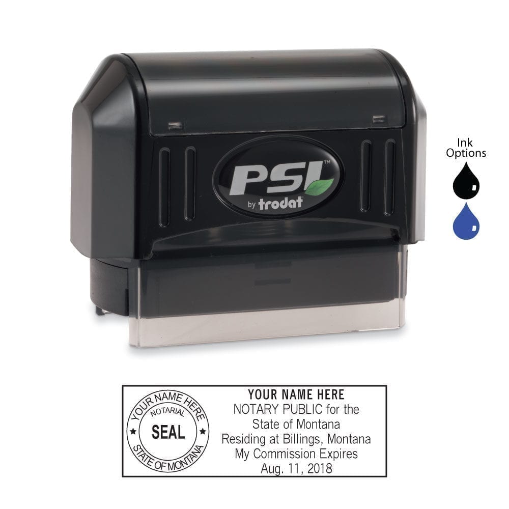 Montana Notary Stamp - PSI 2264