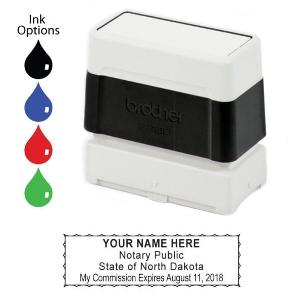 North Dakota Notary Stamp » Notary.net