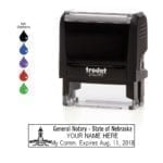 Nebraska Notary Stamp – Trodat 4913 Black