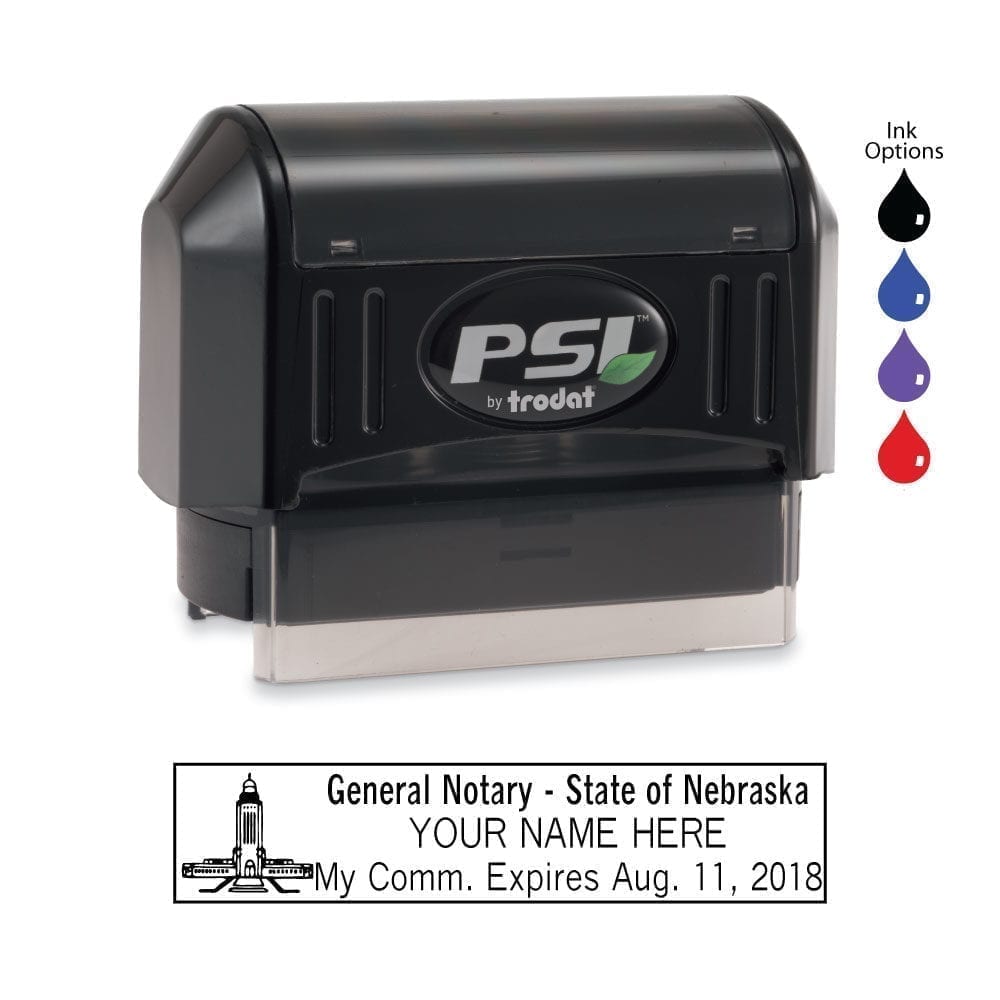 Nebraska Notary Stamp - PSI 2264
