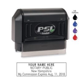 New Hampshire Notary Stamp - PSI 2264