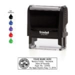 Nevada Notary Stamp – Trodat 4913 Black