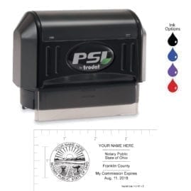 Ohio Notary Stamp - PSI 3679