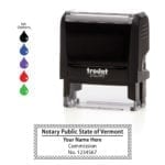 Vermont Notary Stamp – Trodat 4913 Black