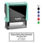 Vermont Notary Stamp – Trodat 4913 Mint