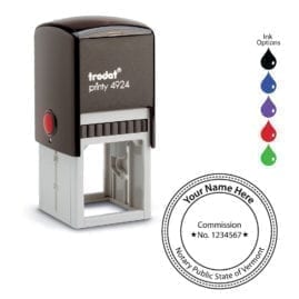 Vermont Notary Stamp - Trodat 4924