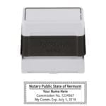 Vermont Notary Stamp – Brother 2260 Black