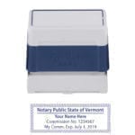 Vermont Notary Stamp – Brother 2260 Blue