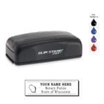 Wisconsin Notary Stamp – PSI 2264 Slim