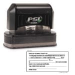 Florida Notary Acknowledgment Stamp – PSI 3679