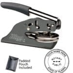 Alaska Notary Embosser – EZ EM Gray