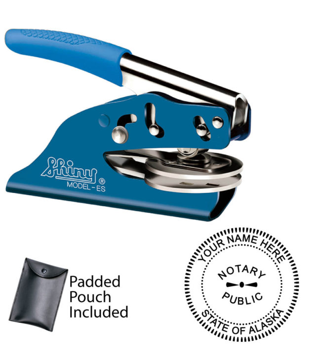 Alaska Notary Embosser Order Online Fast Shipping