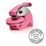 Delaware Notary Embosser – Ideal Seal Pink