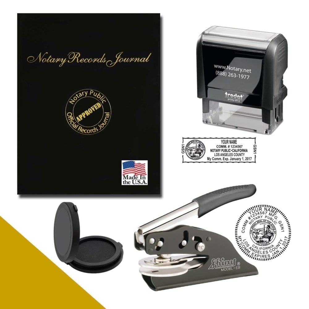 California Notary Deluxe Package