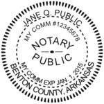 arkansas notary seal