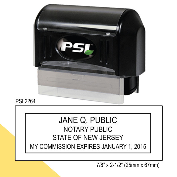 New Jersey Notary Stamp