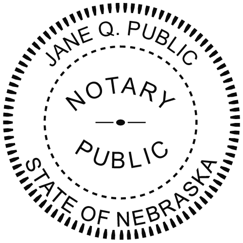 nebraska notary seal