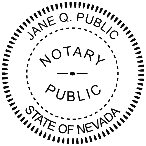 nevada notary seal