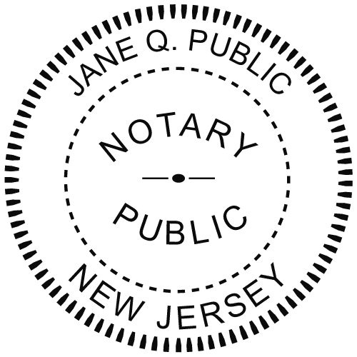 new jersey notary seal
