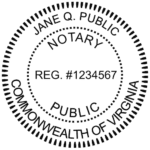 Virginia Notary Embosser