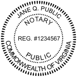 virginia notary seal