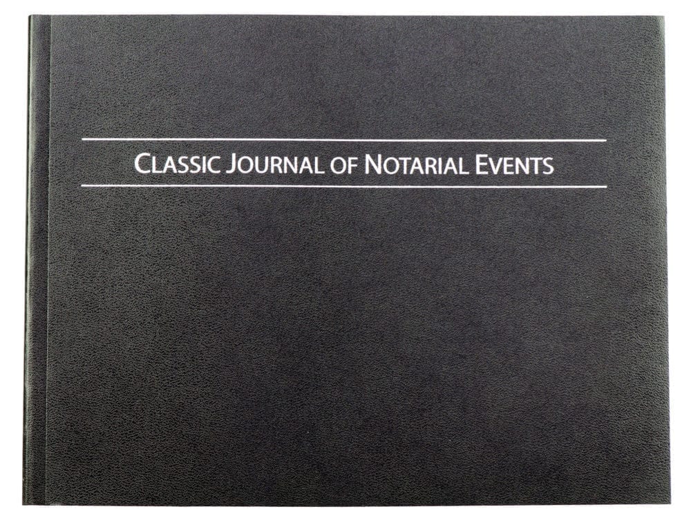 Notary Journal - Classic