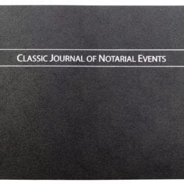 Notary Journal - Classic