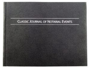 Classic Notary Journal (Soft Cover)